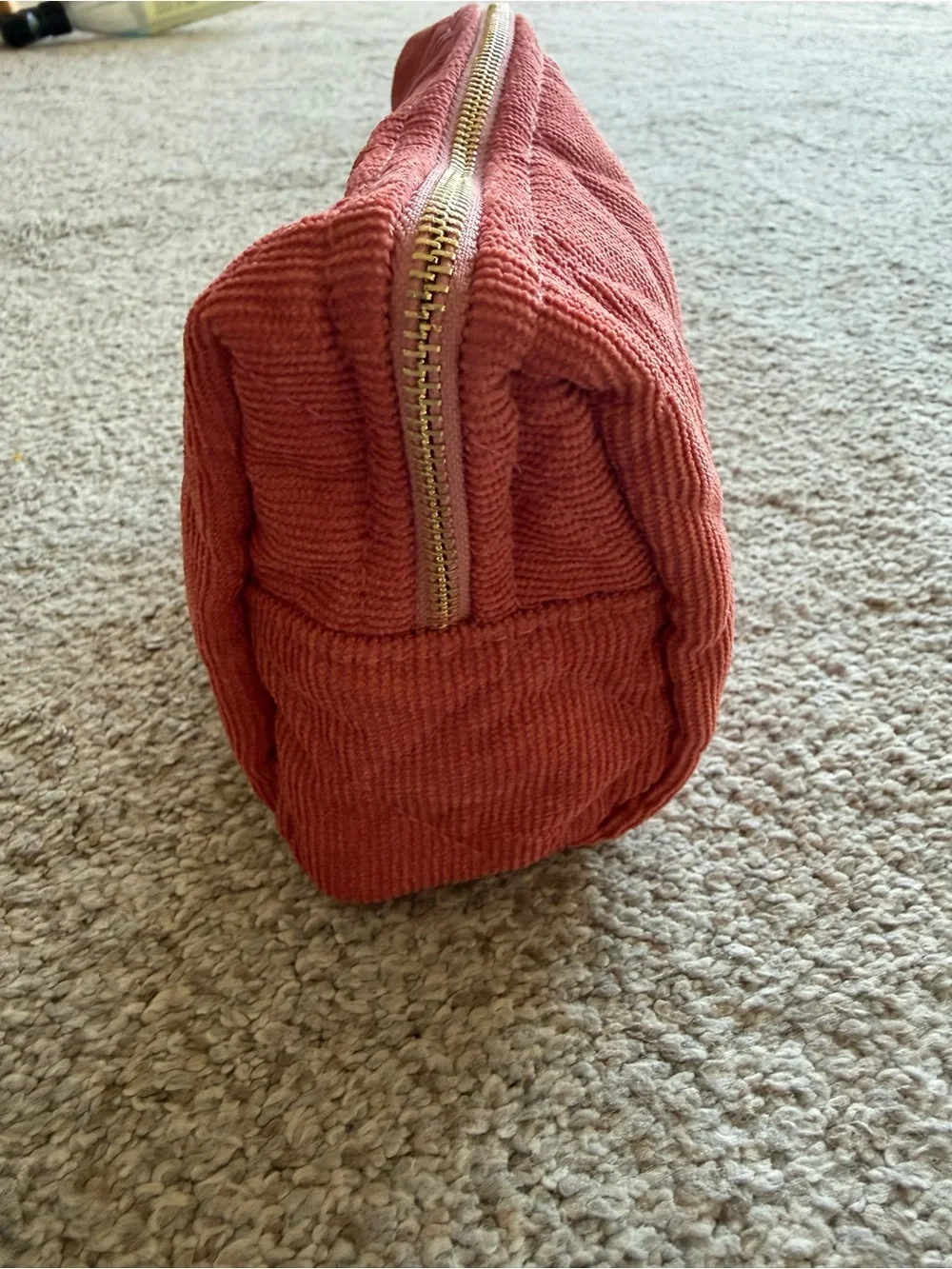 NWT Sezane Quilted Cosmetic Pouch